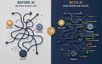 AI Won’t Fix Broken Workflows. It Will Scale Them.